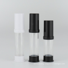 5ml 10ml In Stock Airless Black Lotion Pump Bottle Transparent Tube Packaging Bottle Skin Care Packaging